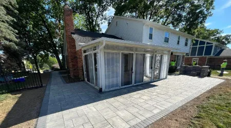 Paver Patio Installation