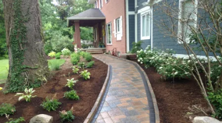 Paver Walkway Installation