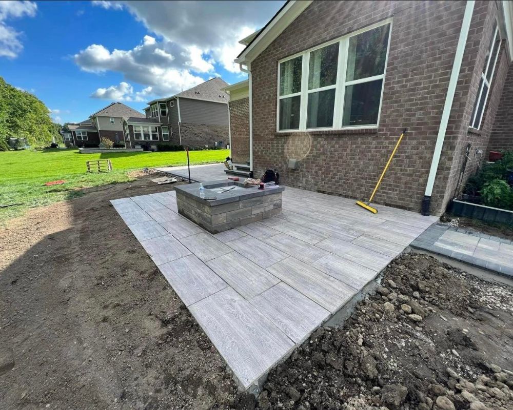 Fire Feature in Fishers