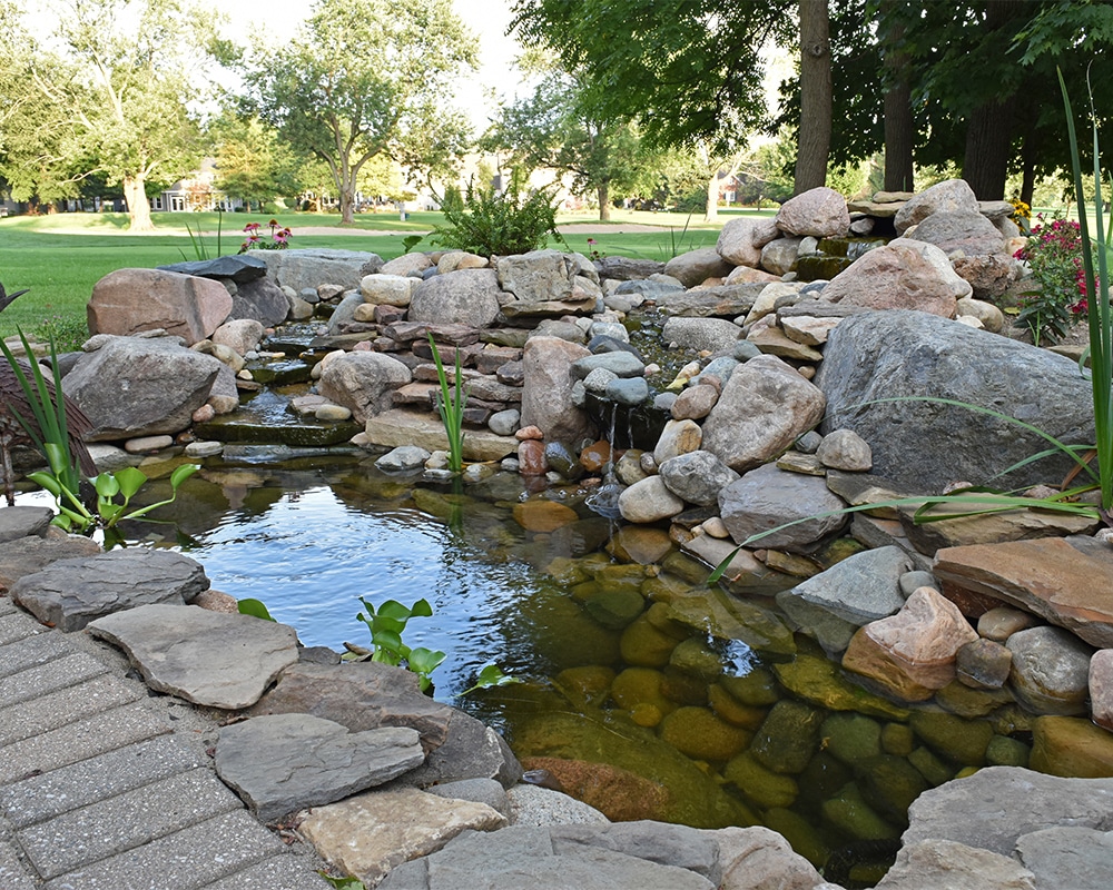 Waterfall and Stream Installation